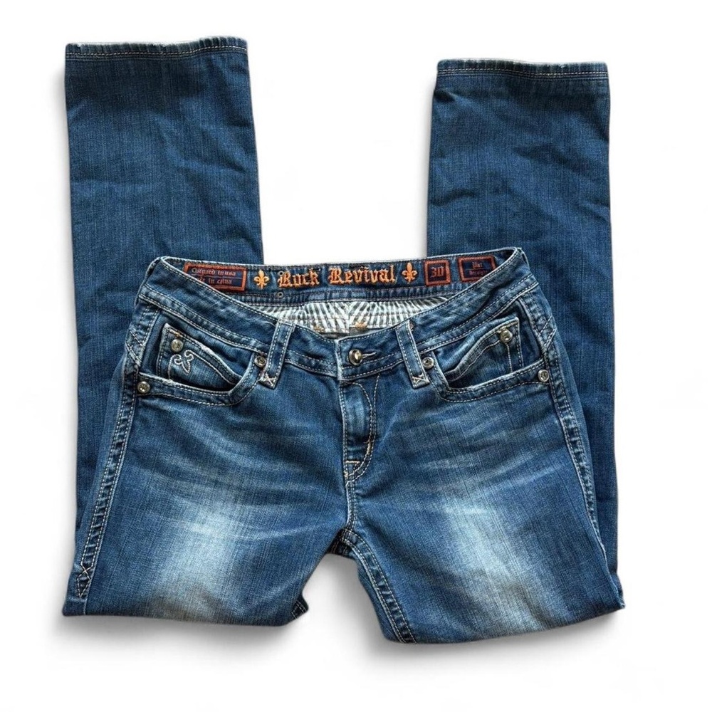 Rock Revival Low rise Rhinestone Jeans